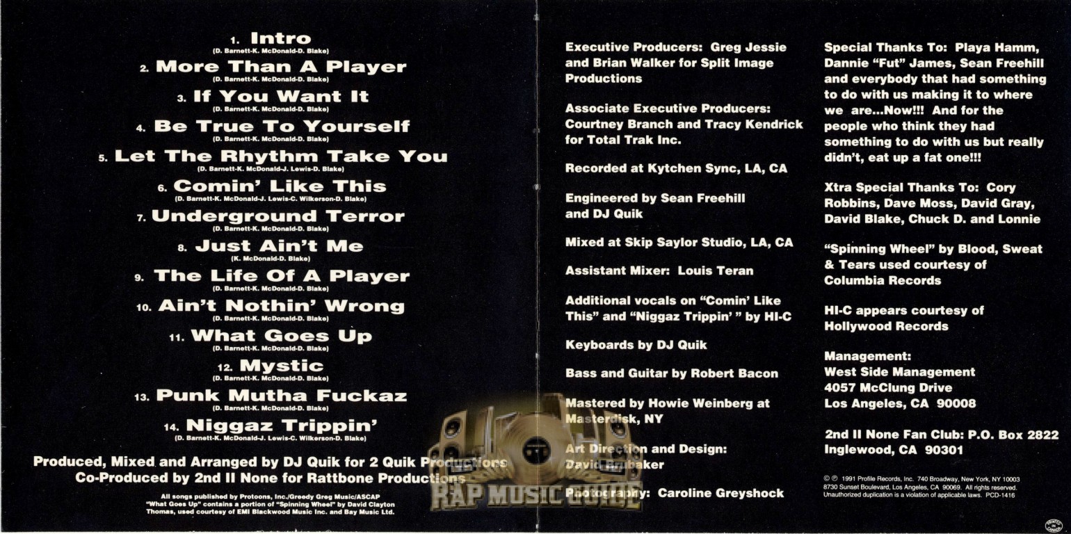 2nd II None - 2nd II None: CD | Rap Music Guide